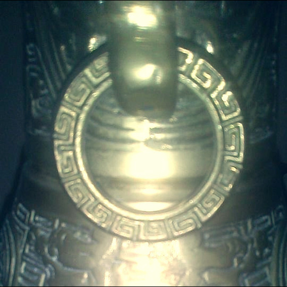 Other - Solid Bronze Grecian Antique Lamp AND Versace Gift